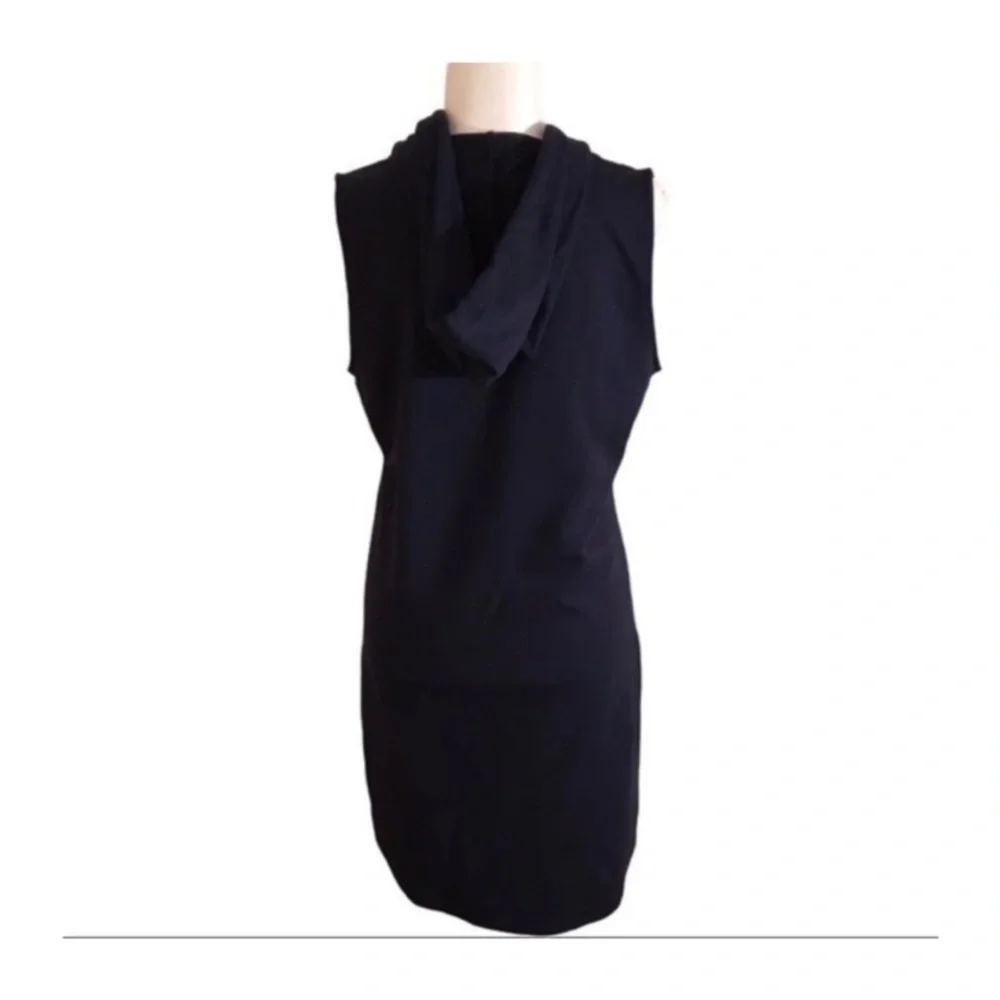 MICHAEL KORS Navy Hooded Dress